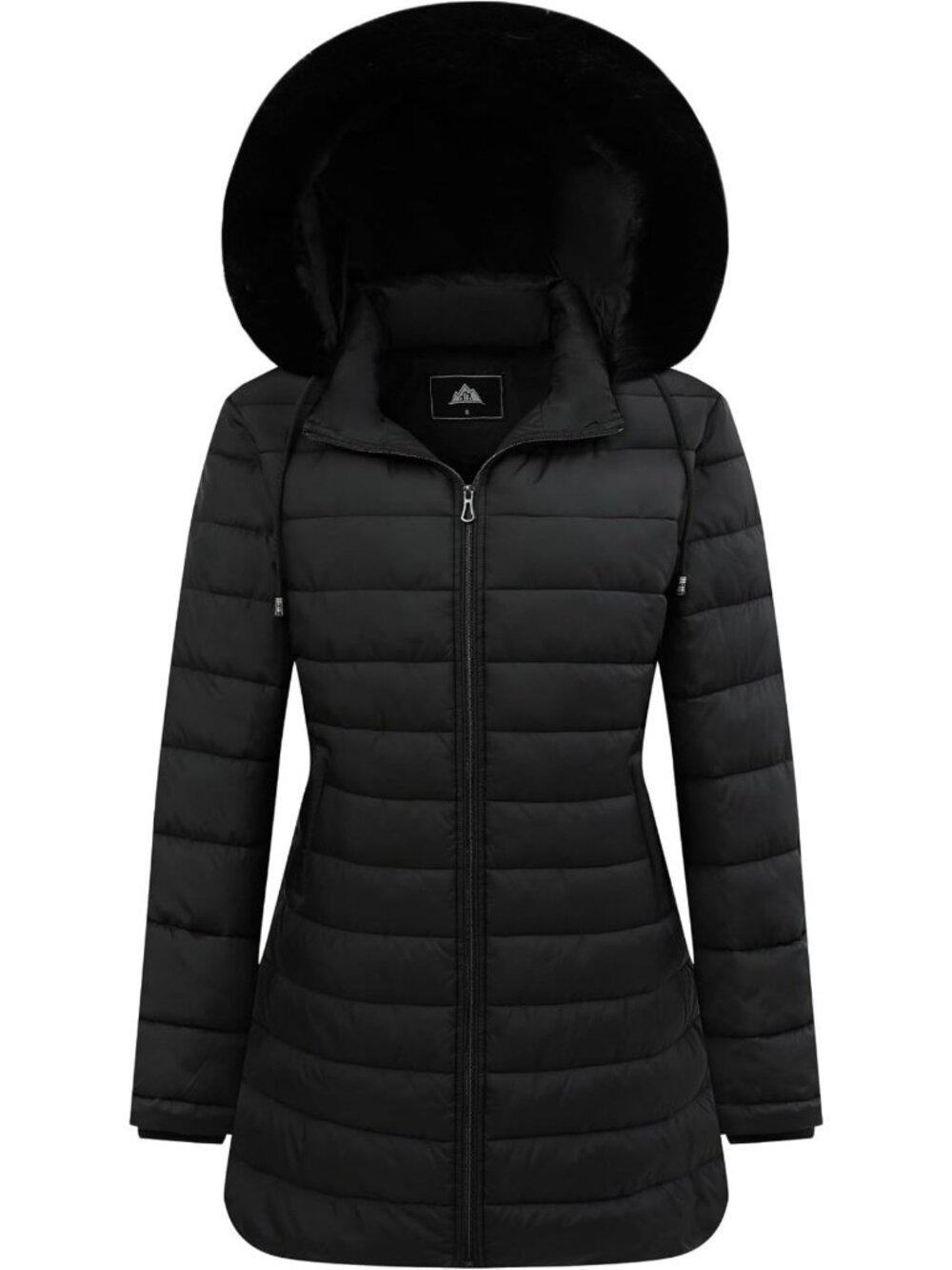 Women's Waterproof Long Hooded Down Jacket - Warm, Stylish & Winter-Ready